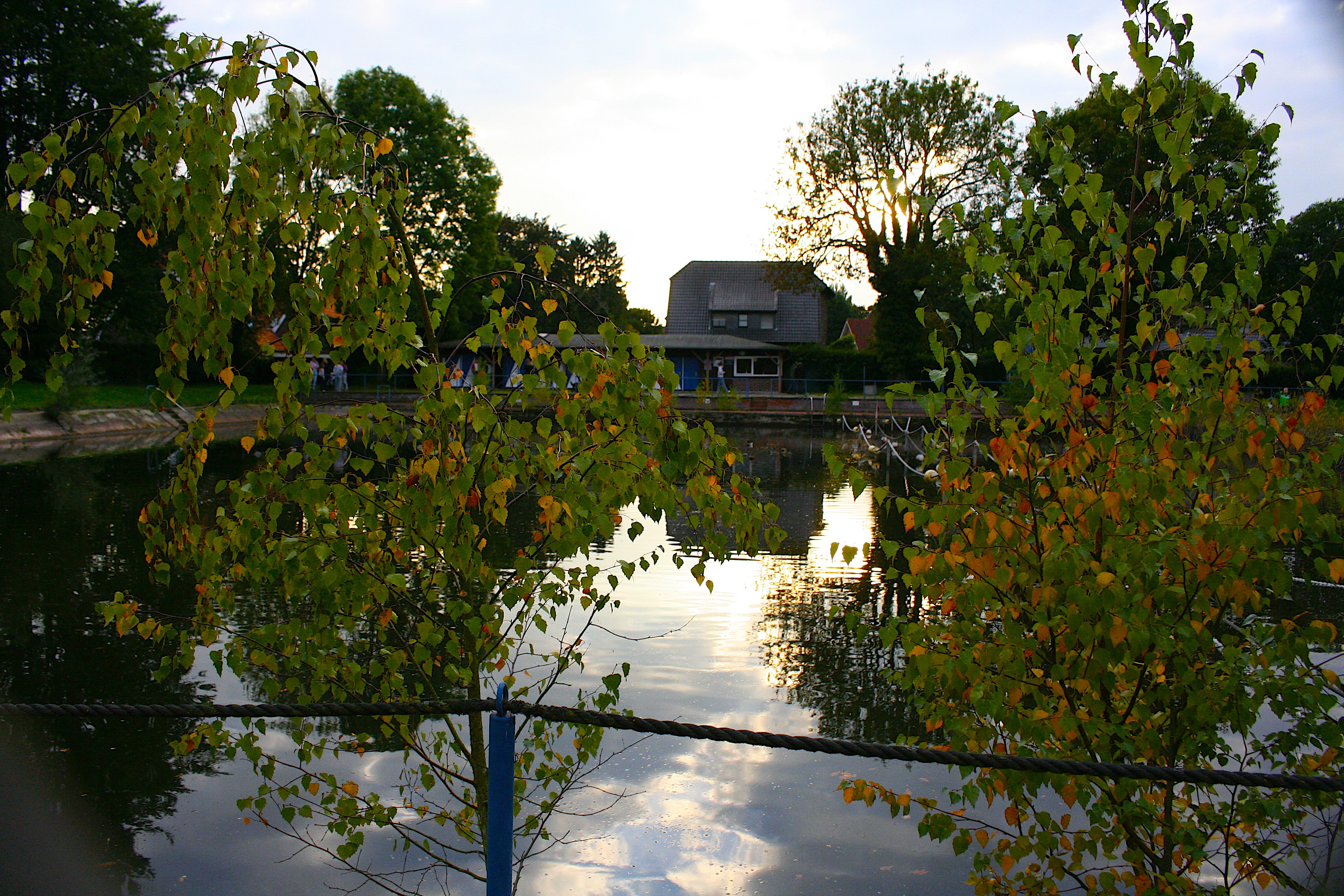 Wasserbecken Nordseite